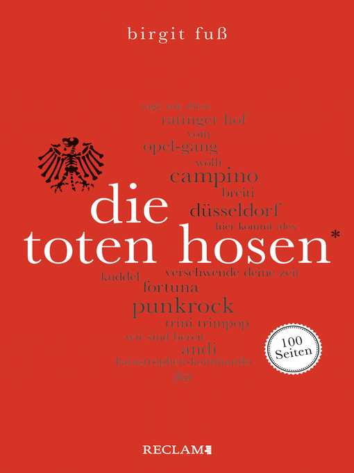 Title details for Die Toten Hosen. 100 Seiten by Birgit Fuß - Available